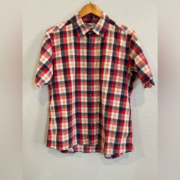 Mountain Khakis Men’s short sleeve button down shirt size medium - Picture 1 of 3